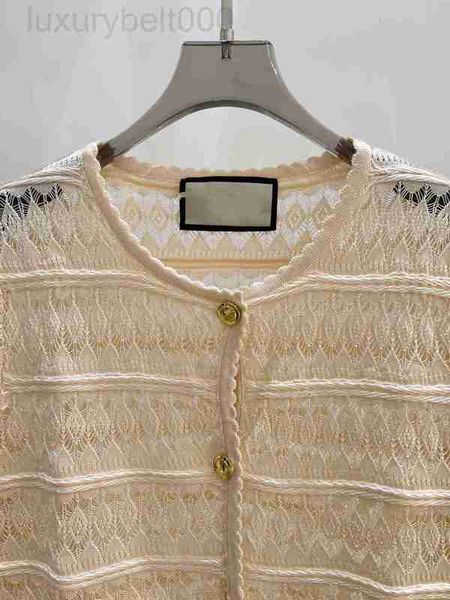 

women's sweaters designer 2023 new autumn milan runway o neck long sleeve high end jacquard cardigan 30sf, White;black