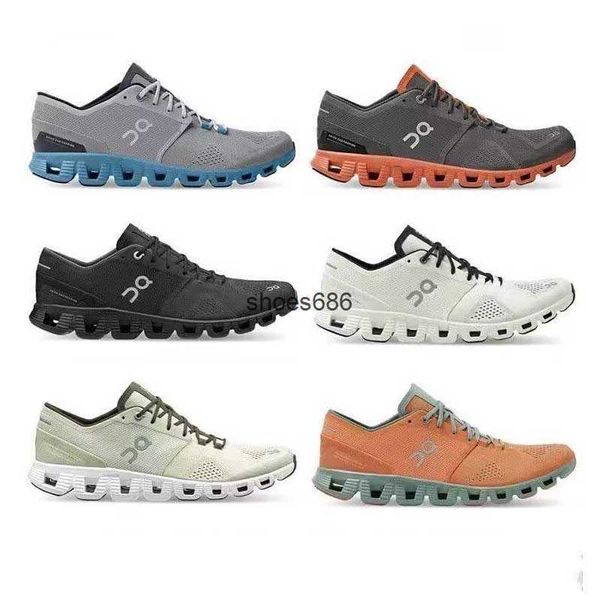 

designer on cloud x causal shoes clouds men women road men traines fitness shock absorbing sneakers utility black triple white breathable tr
