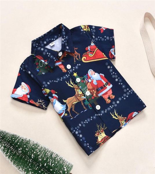 

baby clothes christmas children039s tshirt new year santa claus elk snowflake christmas tree dark blue printed clothes fa9553042, White;black