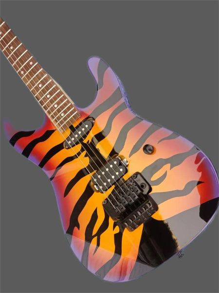 

electric guitar polished gloss black hardware, 6-string, oem, ing
