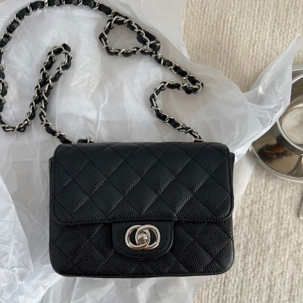 

luxury designer handbags cf fashion retro women sheepskin shoulder bag diamond lattice ferrous chain classic messenger bag