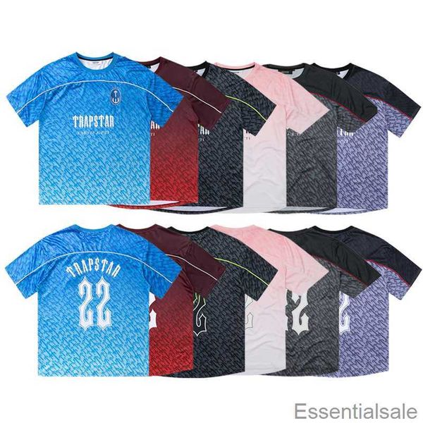 

t-shirts trapstar mens football jerseys summer casual t shirt womens streetwear short sleeve quick drying cool t-shirt fft7, White;black