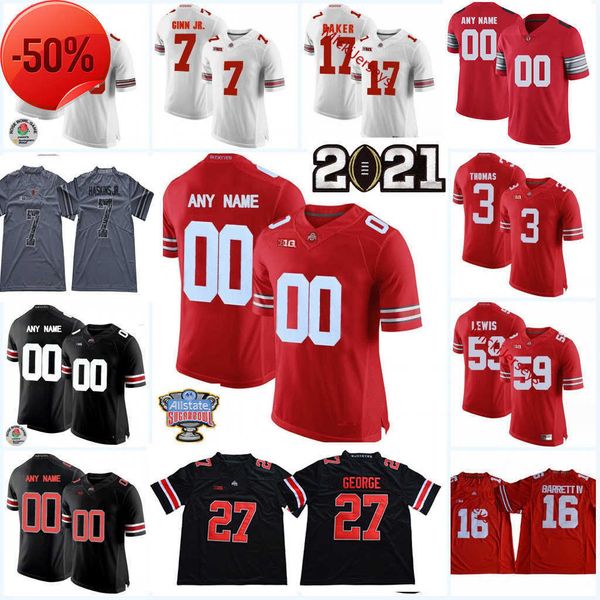 

mens 2022 playoff college ohio state buckeyes football jersey 97 joey bosa 97 nick bosa 45 archie griffin 27 eddie george 32 jack tatum 16 j, Black;red