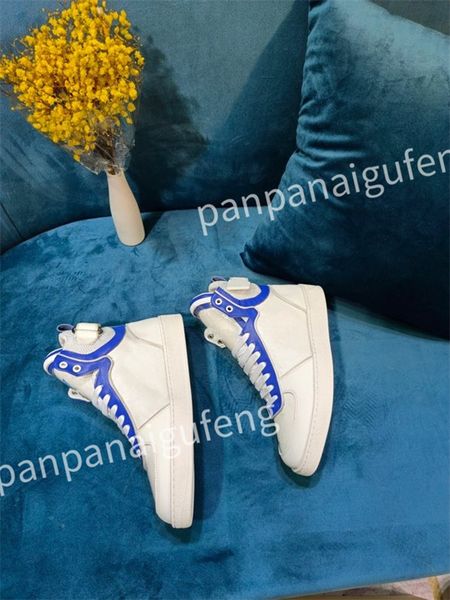 

2023 luxury designer flat sneaker trainer casual shoes leather white overlays fashion platform mens womens sneakers size 35-46, Black