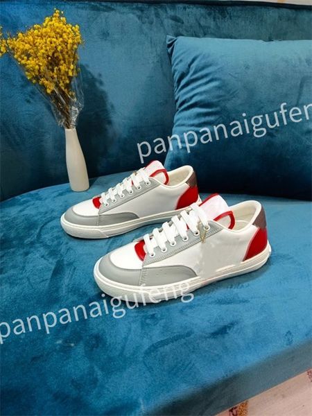 

2023 new luxury designer flat sneaker trainer casual shoe leather white overlays fashion platform mens womens sneakers size 35-46, Black