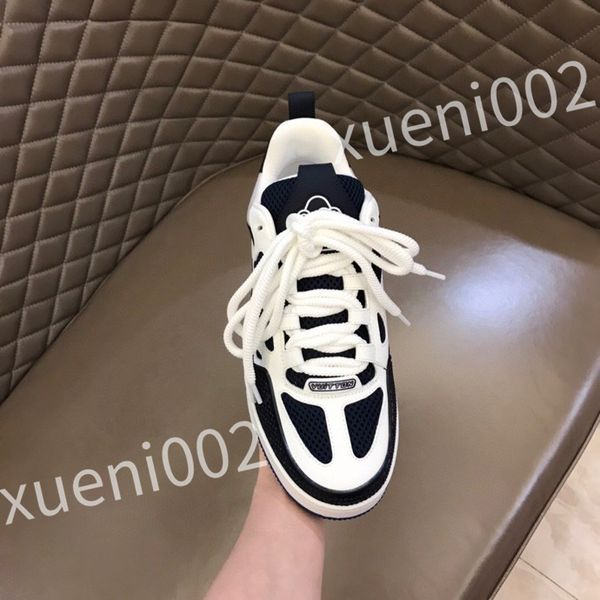 

2023 designer sneakers plate-forme shoes running shoes thick sole trend light fashion color cool casual lace-up dad shoe, Black