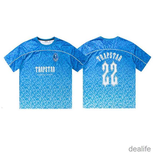 

t-shirts trapstar mens football jerseys summer casual t shirt womens streetwear short sleeve quick drying cool t-shirt dcz8, White;black
