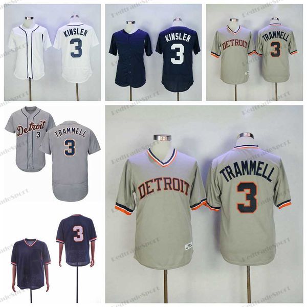 

mens 3 alan trammell baseball jerseys vintage 1984 mesh navy blue white stitched shirts, Blue;black