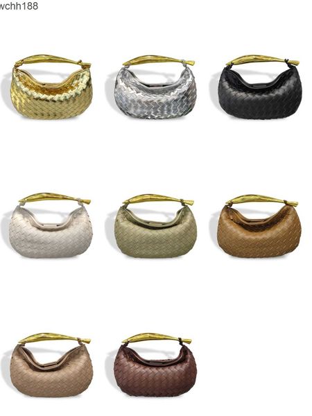 

designer lady bag 2023 venetas bags bottegas sardine shark woven 33cm leather large capacity metal handle handheld for women