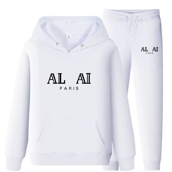 

men women tracksuits black sets spring autumn hoodies pants 2 piece set running 's hoody mens brand lmain hoodie sweatshirt sport jogge, Gray