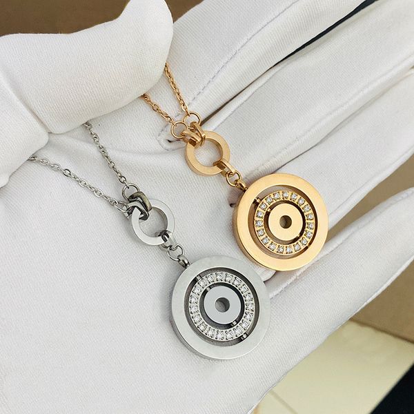 

solitaire silver initial necklaces for women designer tennis chain alloy luxury jewelry cubic zirconia dainty silver chain women necklace ti