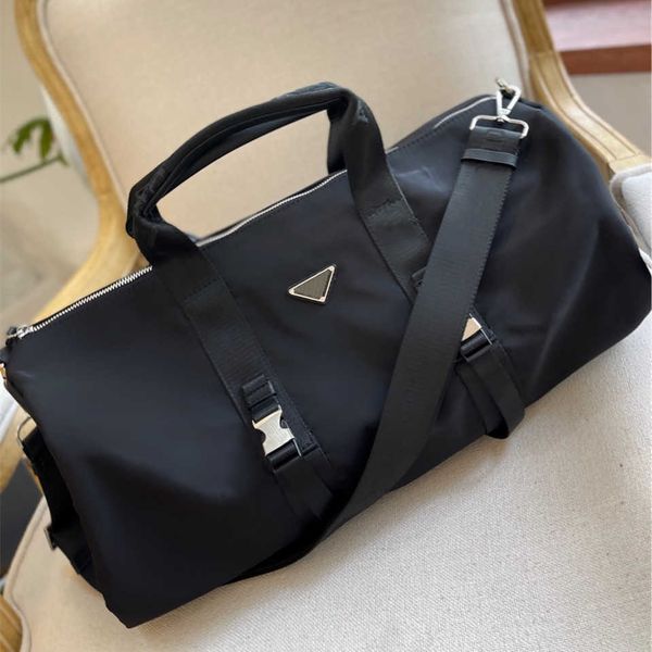 

designer new nylon travel bag leather outdoor sports handheld waterproof backpack fashion large capacity business light leisure boarding bag