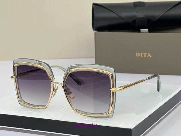 

original wholesale dita sunglasses online store women's big frame dita narcissus dt outdoor activities sunshade xo, White;black