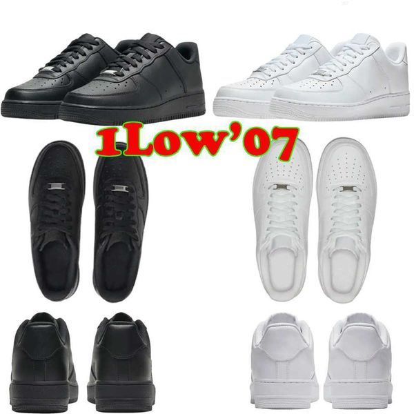 

2024 air''forces 1 white af1 low airforce one designer shoes 1 07 men women casual classic triple black mens trainers outdoor spor