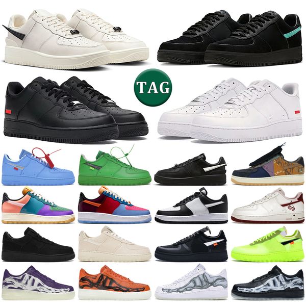 

designer 1 low shoes men women one black white wheat phantom university blue total orange fossil skeleton halloween panda mens trainers outd