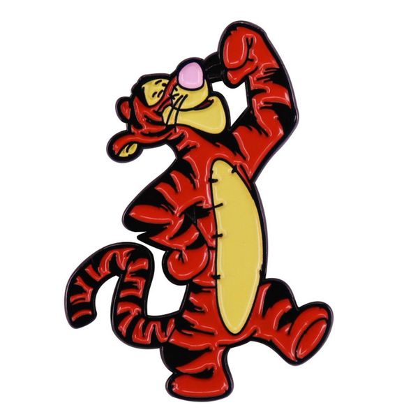 

tigger brooch cute cartoon cartoon character badge anime pin accessory7055371, Blue