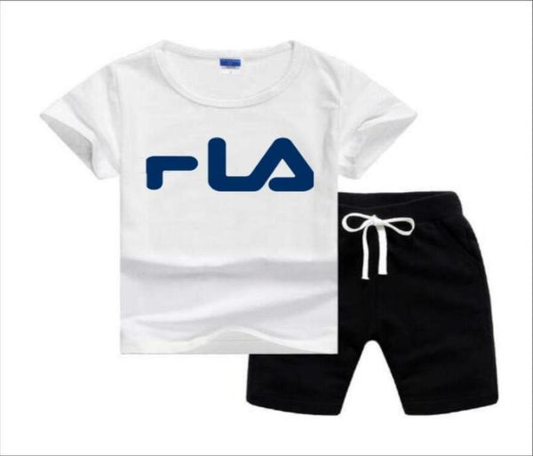 

clothing sets designer clothes kids round neck short sleeve shorts boys and girls summer sportswear classic letter print 27 yea9213264, White