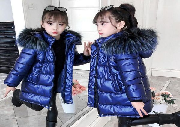 

down coat baby girls outerwear 2021 coats winter quality cotton thicken parkas kids clothes for girl 312yrs11151233, Blue;gray