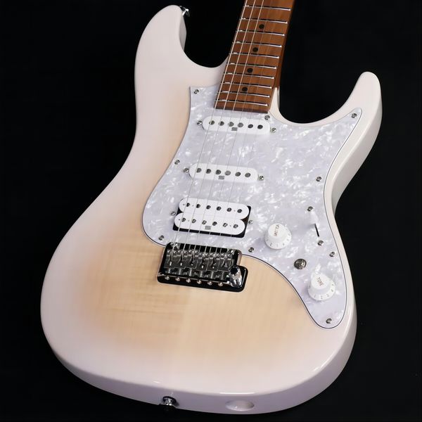 

az2204f white sunburst electric guitar