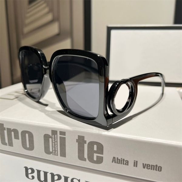 

letter mens designer sunglasses luxury sun glasses men trendy classical summer gafas de sol uv protect black simple hip hop beach sunglasses, White;black