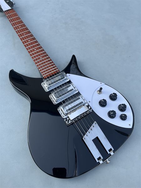 

6-string electric guitar, ryken electric guitar, black rosewood fretboard, ing