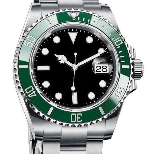 

roles submariner ceramic bezel fashion watches women lady master mens automatic mechanical movement gmt luminous diamond wristwatches, Slivery;golden