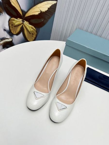 

ballet flats women's formal shoes nude toe high heels calfskin multi-color leather designer luxury fashion ballet flat sole shoelace bo, Black