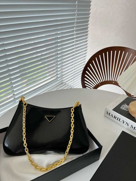 

designer bags classical hobo half moon bag women fashion retro underarm chain handbags crossbody shoulder bags