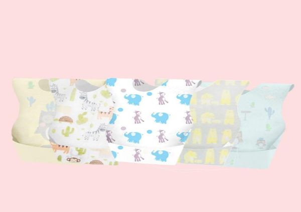 

disposable baby bibs cartoon print burp cloths baby girls boys napkin health and safety protable bibs m32447741878