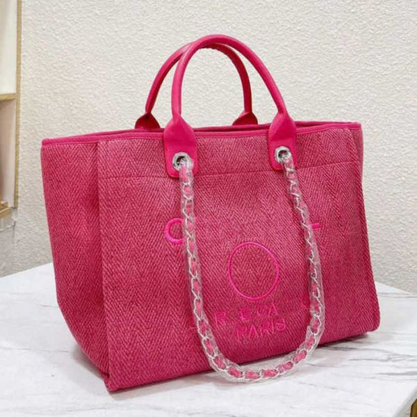 

women's classics luxury hand bags ch embroidered brand handbag female pearl beach bag big shopping small backpacks canvas chain backpac