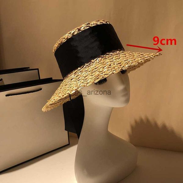 

202203-shi summer wholesale holiday daily shopping pineapple pattern fancy weave lady sun cap women leisure hat l230620, Blue;gray