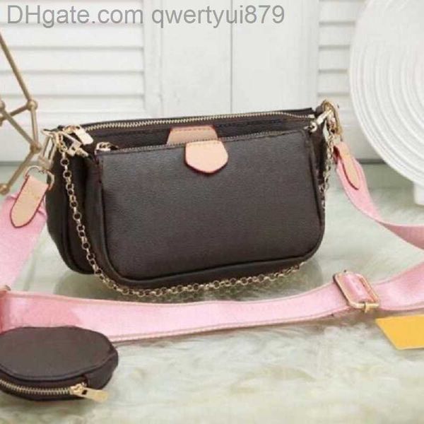 

shoulder bags designer cases women makeup bag multifunctional travel toiletry luxury genuine leather bag five-in-one bags multi pochette acc