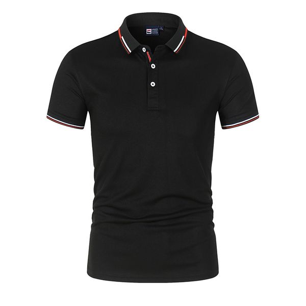 

men's polo shirts athletic casual collared t-shirt summer short sleeves men's, White;black