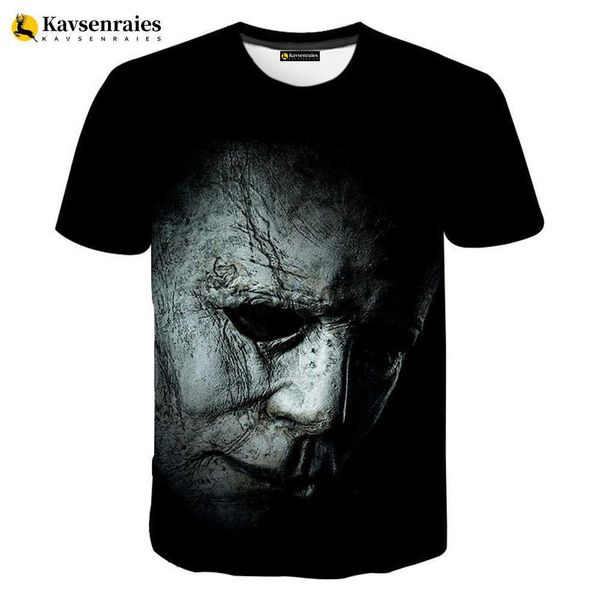 

mens tshirts mens hoodies sweatshirts 2022 halloween horror michael myers 3d printed tshirt men women children t shirt boys girls cool shor, White;black