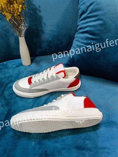 

luxury designer flat sneaker trainer casual shoe leather white overlays fashion platform mens womens sneakers size 35-46, Black