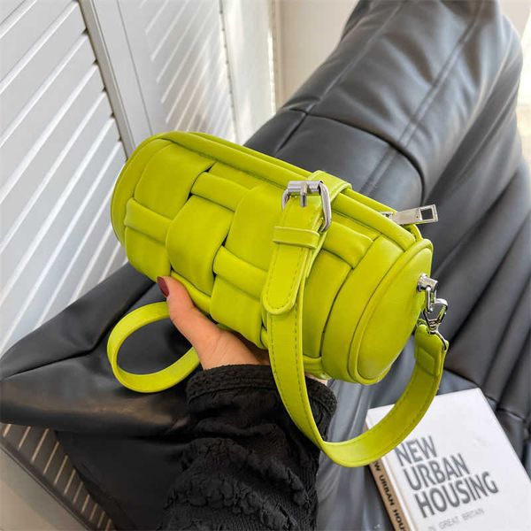 

luxury bottegass venetas jodie woven cloud tote 2023 purse red green bag for women's spring/summer new fashion versatile straddle shoul