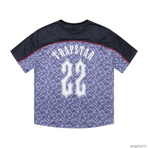 

designer mens shirt trapstar football jersey t shirts couples letter t-shirts women trapstars trendy pullovers tees wnpw, White;black
