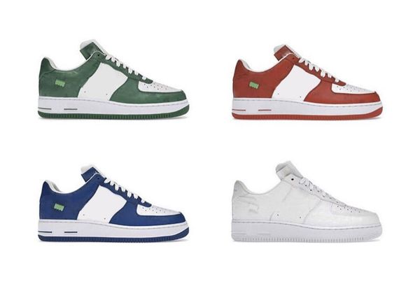 

designers shoes flower 1 low running luxury classic white black yellow gold red orange blue green purple men women sports sneakers with orig