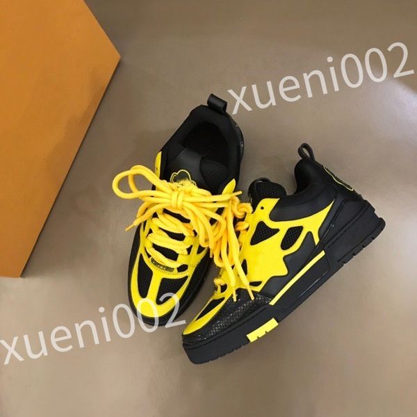 

2023 luxury designer sneakers plate-forme shoes running shoes thick sole trend light fashion color cool casual lace-up dad shoe, Black