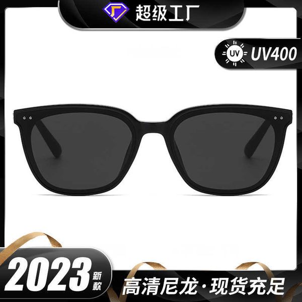 

2023 new gm sunglasses women sunscreen and ultraviolet protection sunglasses for men, White;black