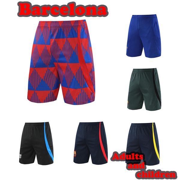 

22/23 barcelona sportswear, football shorts, barcelona training wear 2023 24 barcelona shorts men short sleeve suit sportswear shorts (singl, Black