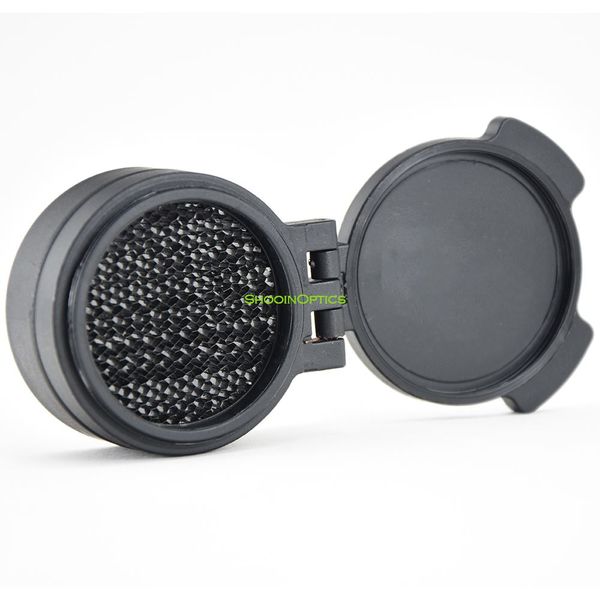 

tactical anti reflective device with objective flip cover 39mm-41mm adjustable diameter for red dot scope lens