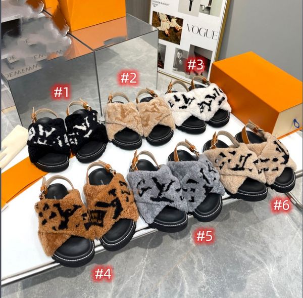 

designers pool pillow mules women sandals sunset paseo flat comfort mules letters flowers floral slippers slides fury lamb slide warm mule s, Black