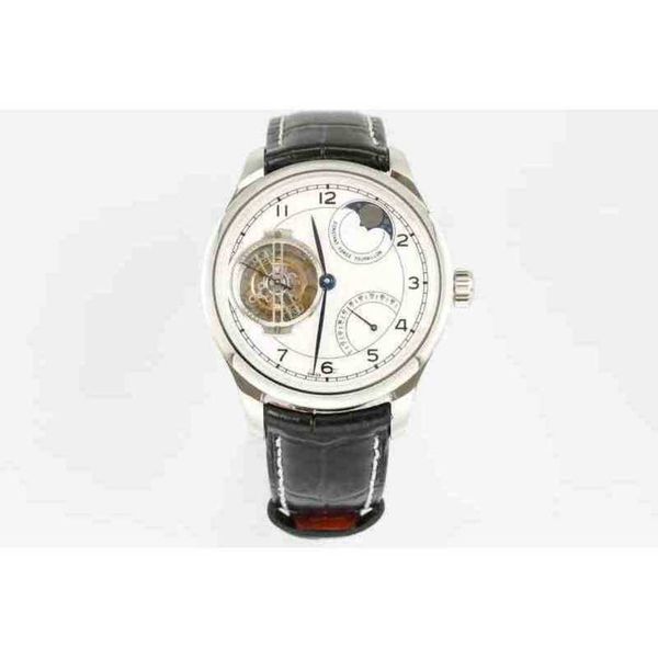 

luxury iwc watch pilot movement writstwatch gjot montre prx santos uhr ma42 diver bbr factory 44mm 94850 tourbillon mult, Slivery;golden