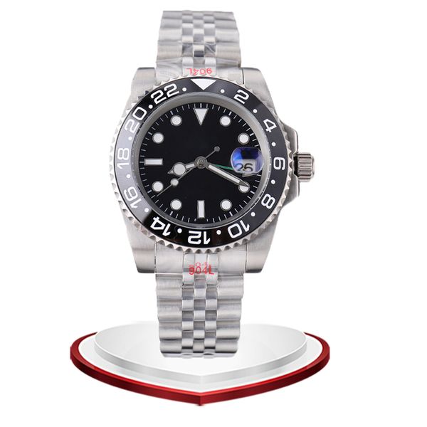 

mens watch aaa watches automatic watches 40mm 2813 movement watch for men business sapphire 904l steel gold black dial waterproof custom wri, Slivery;brown