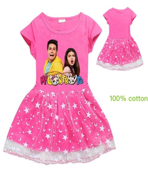 

summer dress girl cotton 2020 fashion spring animal print me contro te kneelength baby girls clothes teenage princess costume lj24118589, Red;yellow
