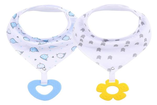 

baby bandana drool bibs for teething and drooling super soft absorbent cotton bibsteething toys set toddler baby feeding bibs 2101788906