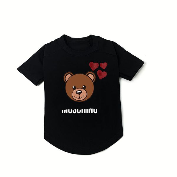 

Cotton T Shirt clothes Fashion Pets Supplies dog accessories Designer Female Male Dog Shirts Clothing D2306204S, Red