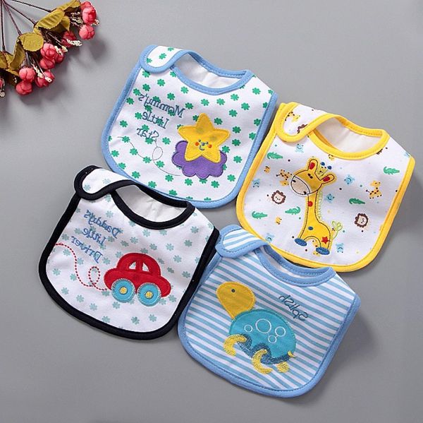 

cotton baby bibs toddler saliva towel newborn baby bibs waterproof bib bandana baberos bibs for infant burp feeding cloths 1799 z23893087