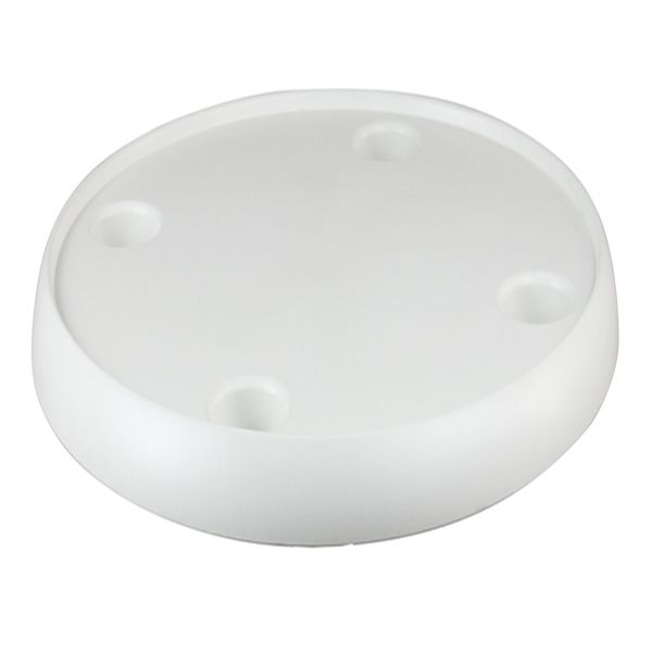 

white boat cockpit abs plastic round table 610mm 24 inch marine yacht rv